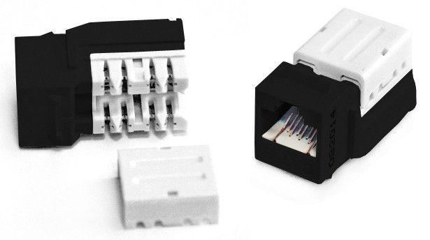 вставка keystone jack rj45 (8p8c) кат.6 kjne-8p8c-c6-90-bk 110 idc заделка с помощью ne-tool черн. hyperline 222453 от BTSprom.by
