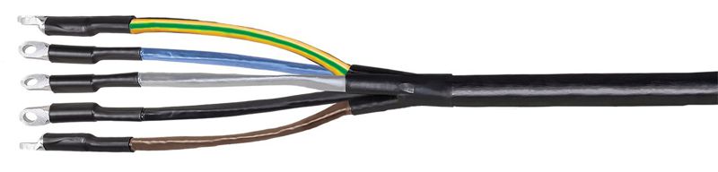 комплект муфты концевой пквтп внутренней установки 5х70/120 без наконечников пвх/спэ изоляция 1кв iek uzm-xlk1-vn5-70120x от BTSprom.by