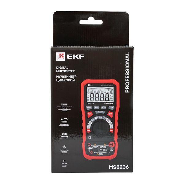  Мультиметр цифровой MS8236 Professional EKF In-180701-pm8236 фото в каталоге от BTSprom.by