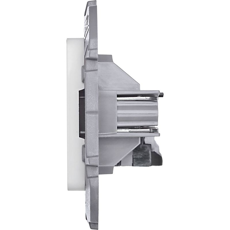  Розетка компьютерная Inspiria RJ45 кат.5E UTP бел. IEK 673825 фото в каталоге от BTSprom.by