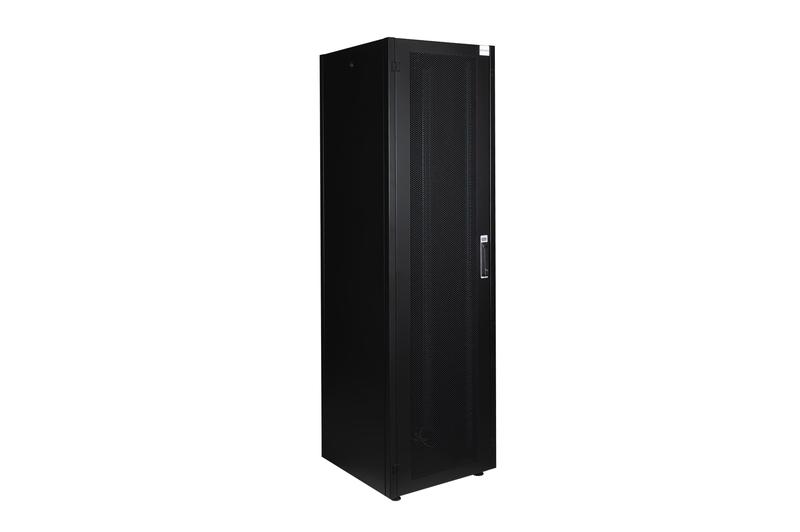 шкаф напольный 19дюйм 36u 600х600 передн. дверь перфорир.; задн. стенка перфорир. сер. datarex dr-721400 от BTSprom.by