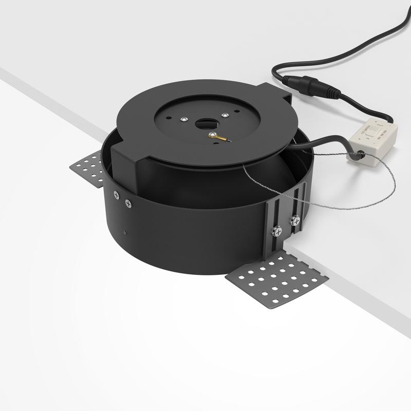  Светильник Move 9Вт 3000-4000-6000К 36град. встраив. Maytoni DL060-9W3-4-6K-TRS-B фото в каталоге от BTSprom.by