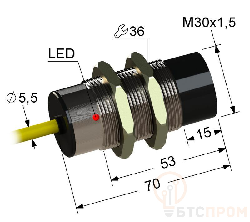 Выключатель бесконтактный PS2-30M70-15N74-K (ВБ2.30М.70.15.7.2.K ВБ2.30М.70.15.7.4.K) МЕГА-К A8010-80087194 фото в каталоге от BTSprom.by  Выключатель бесконтактный PS2-30M70-15N74-K (ВБ2.30М.70.15.7.2.K ВБ2.30М.70.15.7.4.K) МЕГА-К A8010-80087194 фото в каталоге от BTSprom.by