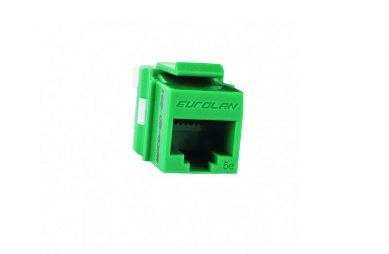 модуль keystone кат.5e utp зел. eurolan 16b-u5-03gr от BTSprom.by