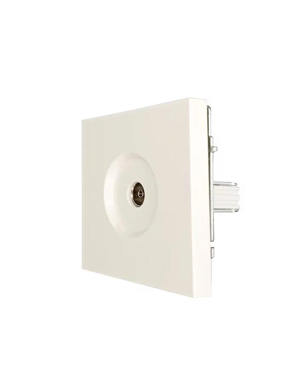  Розетка ТВ оконечная СП ZIMA IP20 слон. кость LEZARD 704-9088-130 фото в каталоге от BTSprom.by