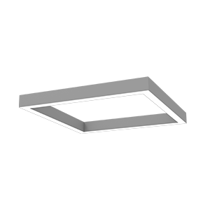 светильник светодиодный х-line 1070х1070х100 120вт 3000к 11400лм квадратный подвесной с опаловым рассеив. металлик varton v1-r0-0s823-02op0-4012030 от BTSprom.by