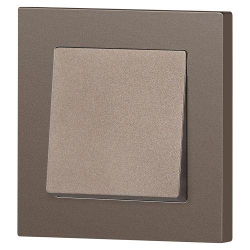  Кнопка Accent 6-109-08 10А-250В IP20 СУ бронза Intro Б0063619 фото в каталоге от BTSprom.by