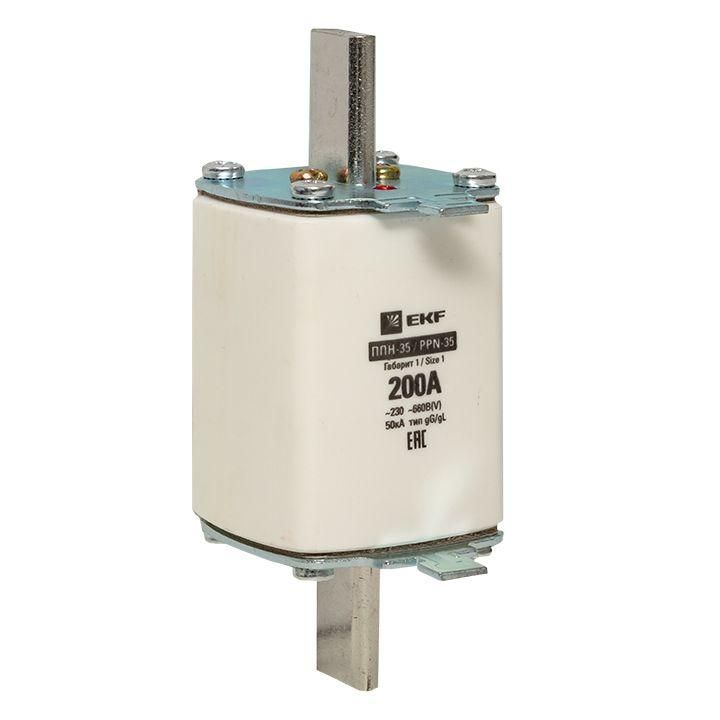 вставка плавкая ппн-35 250/200а габарит 1 proxima ekf fus-35/250/200 от BTSprom.by