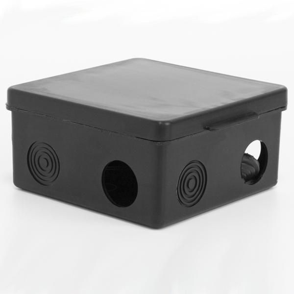коробка распределительная оп 100х100х50мм 7 каб. вводов ip54 черн. tokov electric tke-kr-100-100-50-c05 от BTSprom.by