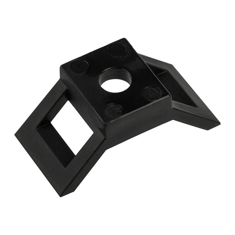  Площадка для крепления стяжки 29х15мм (ПС-2) черн. (уп.100шт) Rexant 07-2105 фото в каталоге от BTSprom.by