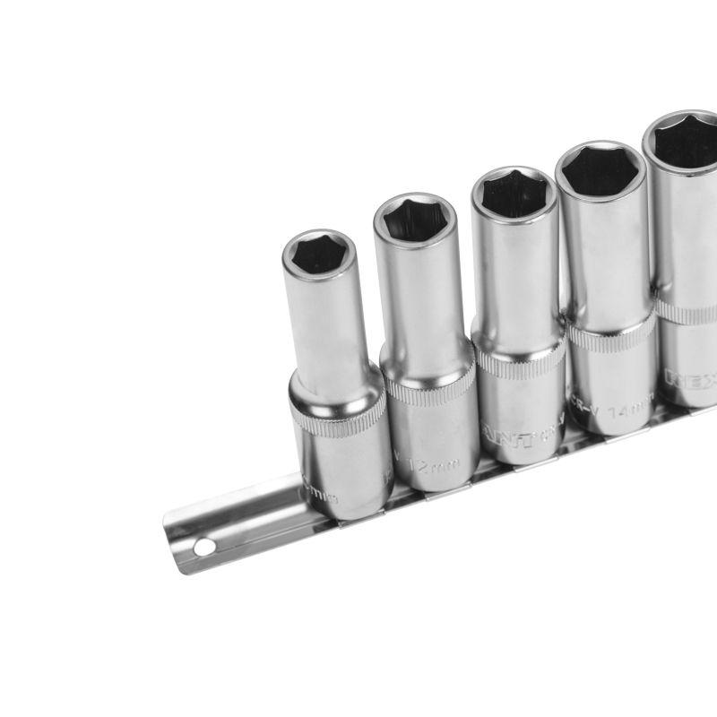  Набор удлиненных торцевых головок 1/2 шестигранные CrV 10шт 10-22мм Rexant 12-8308 фото в каталоге от BTSprom.by