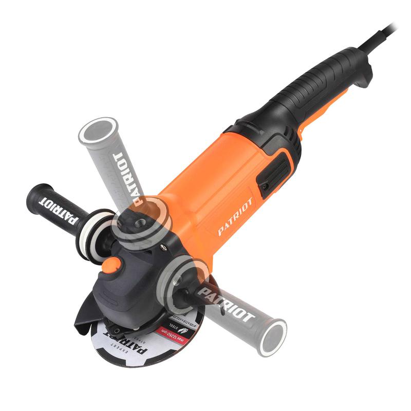 Машина шлифовальная угловая УШМ AG 190 2000Вт Диск 180мм тонкая задняя рукоятка пылезащ. PATRIOT 110301180 фото в каталоге от BTSprom.by  Машина шлифовальная угловая УШМ AG 190 2000Вт Диск 180мм тонкая задняя рукоятка пылезащ. PATRIOT 110301180 фото в каталоге от BTSprom.by