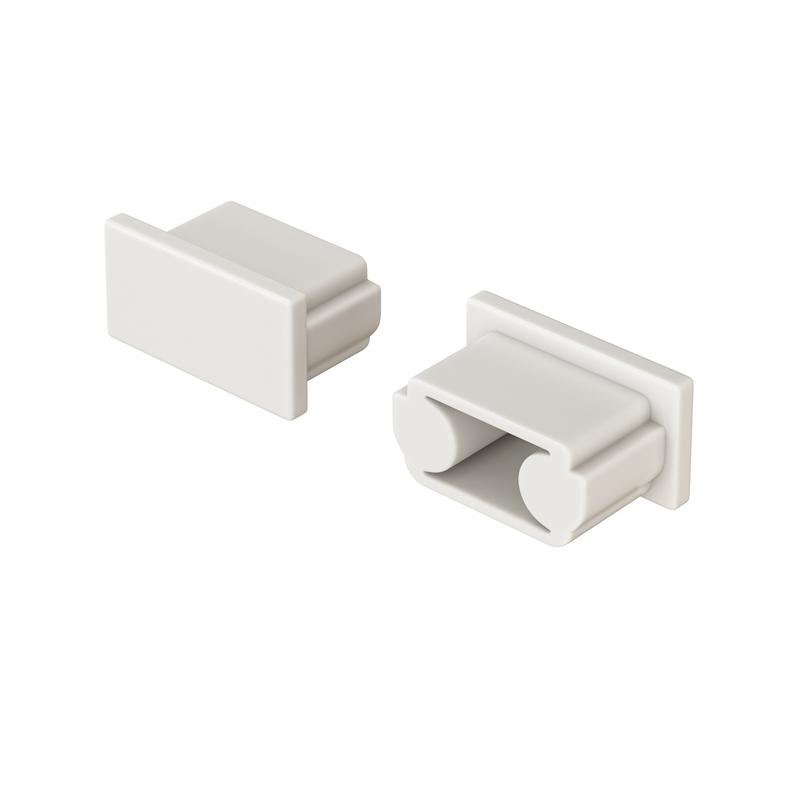 комплект заглушек для профиля alm001s-2m (уп.10шт) maytoni alm001ec от BTSprom.by