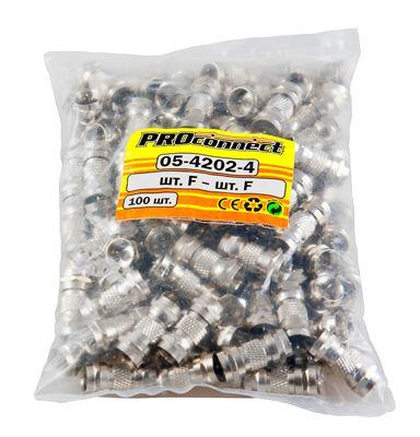  Переход штекер F-штекер F PROCONNECT 05-4202-4 фото в каталоге от BTSprom.by