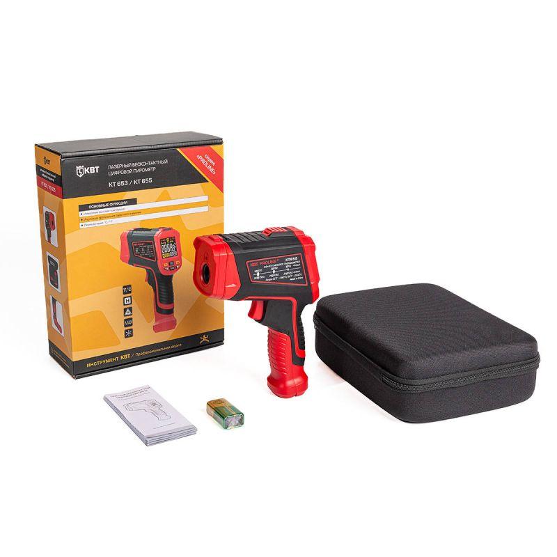  Пирометр бесконтактный цифровой KT 655 PROLINE КВТ 87247 фото в каталоге от BTSprom.by