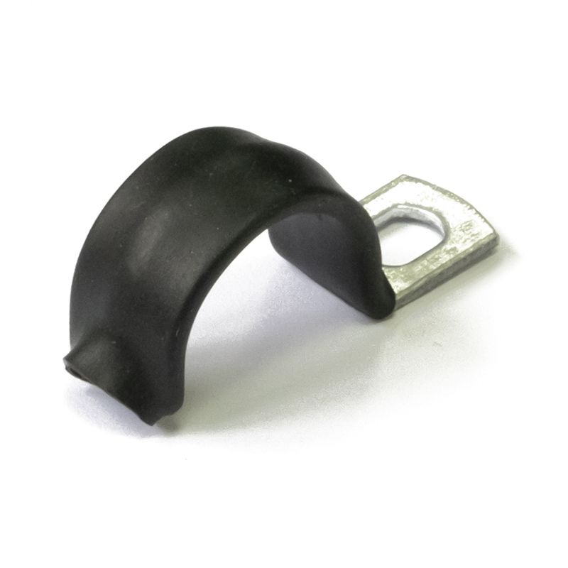 скоба крепежная однолапковая смо-п d16-17мм метал. с полимер. покрыт. (уп.100шт) промрукав pr08.6007 от BTSprom.by