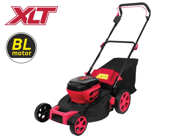 газонокосилка аккумуляторная wortex clm 4536 в кор. xlt solo бесщёт.двиг., 18в+18в, шир.460 мм (без акб и зу, 460 мм, выс. 30-75 мм, дека сталь, травосборник 60 л, мульчир-е) 2334119 от BTSprom.by