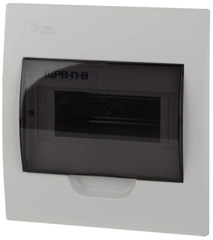 бокс щрв-п-8 мод. встраив. пластик ip41 simple no-box_simple-plastic_8_flush эра б0041511 от BTSprom.by