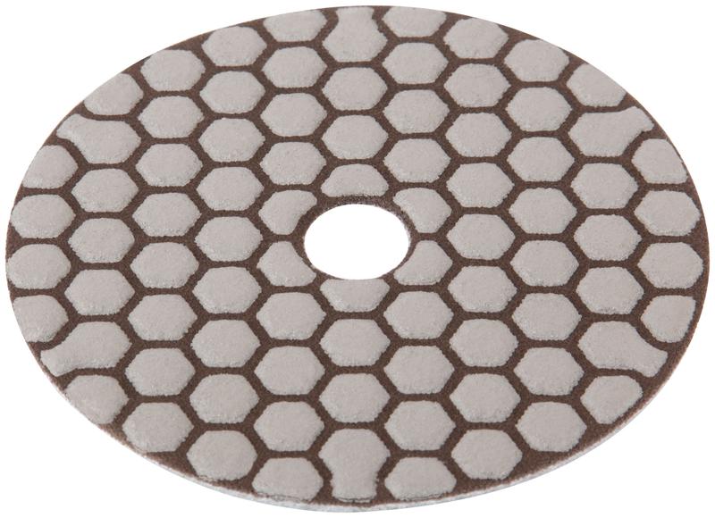  Круг шлифовальный алмазный гибкий АГШК (липучка) сухое шлифование 100мм Р 30 FIT 39850 фото в каталоге от BTSprom.by