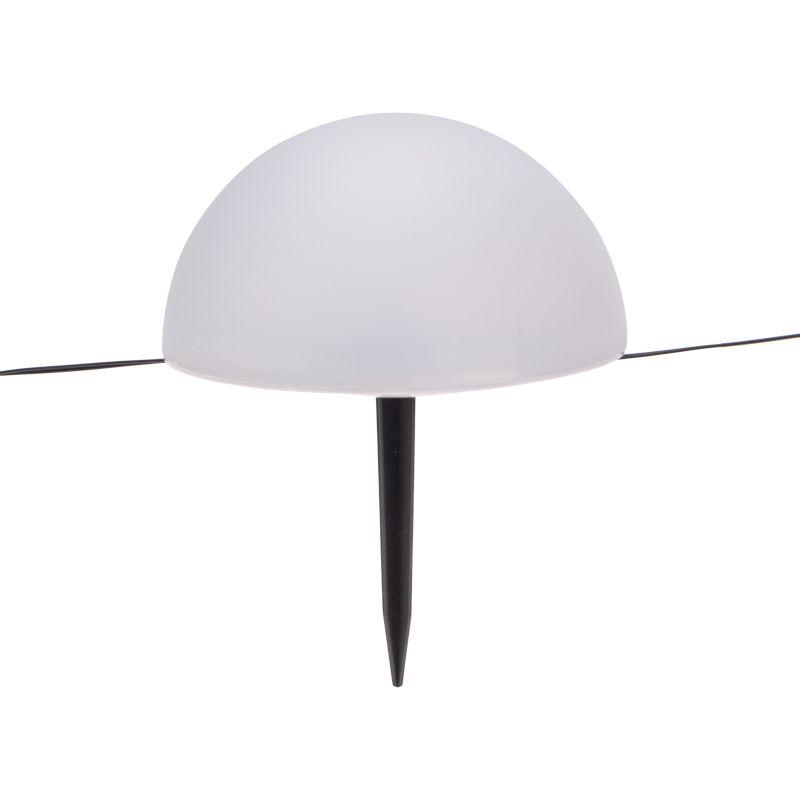  Светильник грунтовый Полусфера 3000К встроен. аккумулятор солнечная панель Rexant 602-2434 фото в каталоге от BTSprom.by