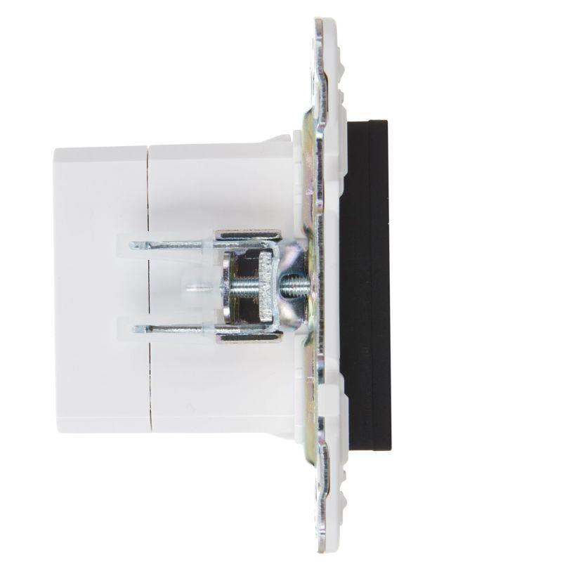  Розетка USB A+C 3.1А SKANDY SK-R14Bl черн. IEK SK-U22-D31-K02 фото в каталоге от BTSprom.by