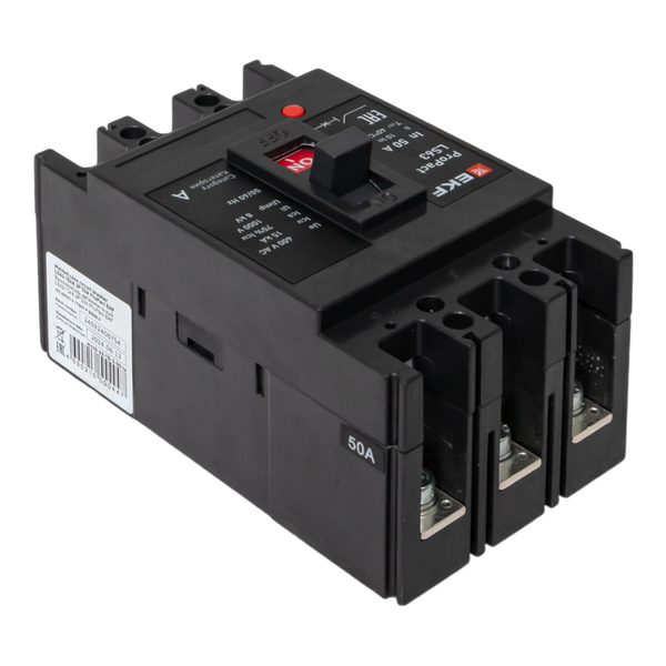  Выключатель автоматический 3п 50А 15кА LS63 ProPact EKF mccb-63-15-3-50-ls фото в каталоге от BTSprom.by