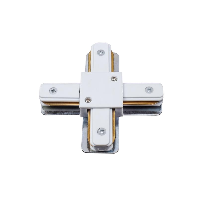 соединитель для шинопроводов ubx-q122 g41 white 1 polybag типа g х-образный 1ф volpe ul-00006060 от BTSprom.by