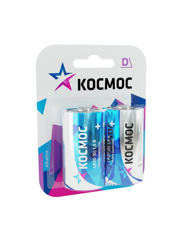 элемент питания алкалиновый d/lr20 максимум bp2 (блист.2шт) космос koclr20max2bl от BTSprom.by