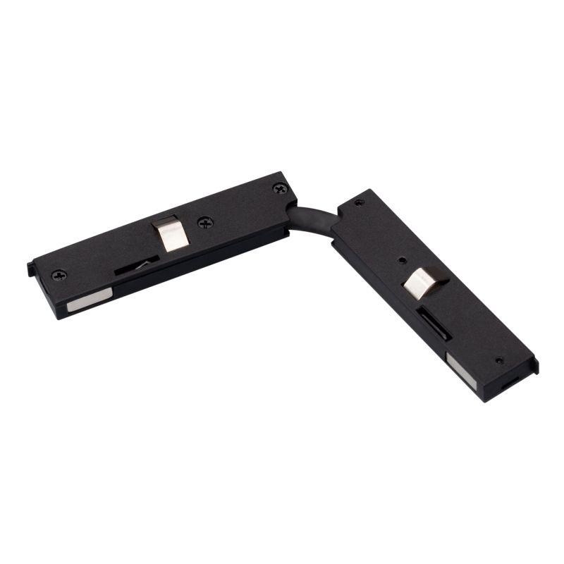 коннектор гибкий mag-microcosm-con-flex-power (bk) ip20 пластик arlight 043240 от BTSprom.by