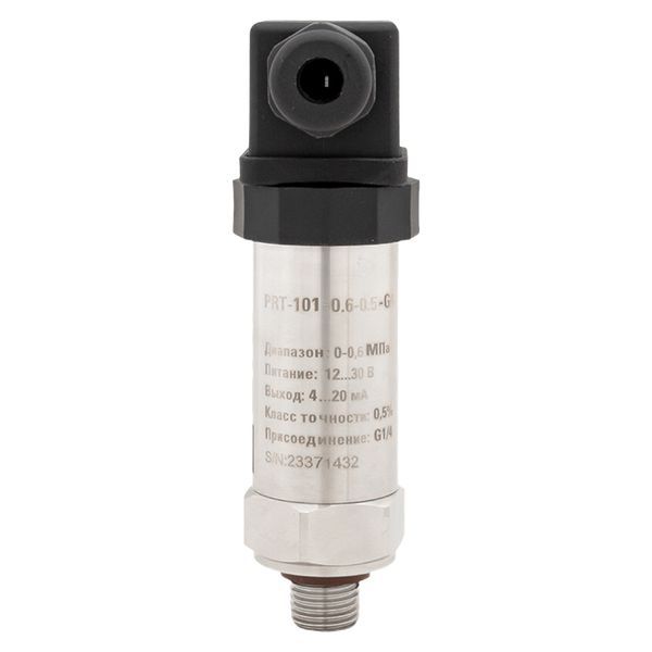  Преобразователь давления PRT-101 0-0.6 MПа G1/4 0.5проц. EKF PRT-101-0.6-0.5-G4 фото в каталоге от BTSprom.by