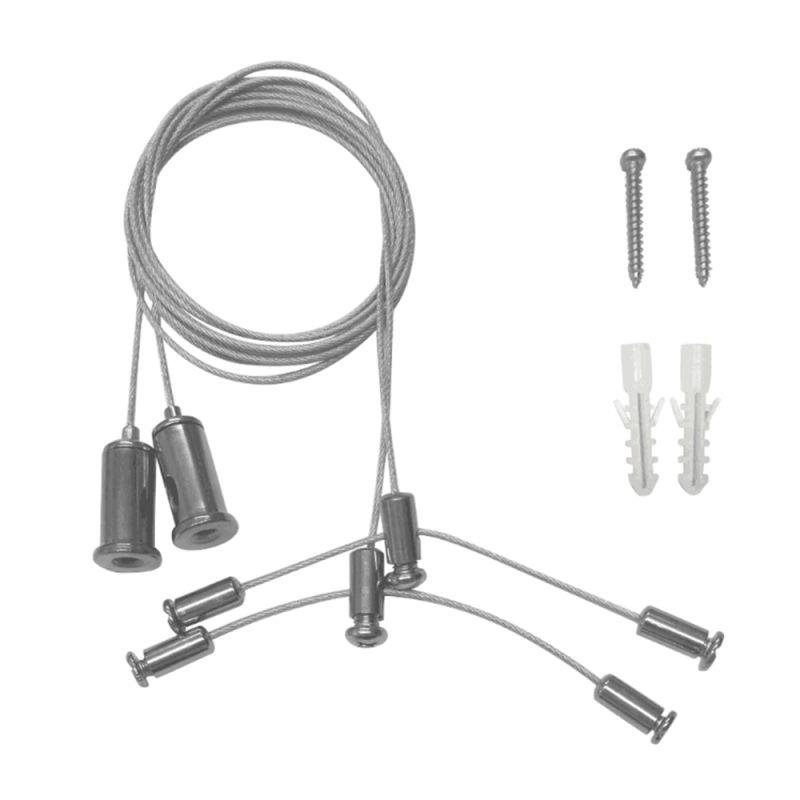 подвес arh-2x1m set (pad 1.7х8мм) металл arlight 027926 от BTSprom.by