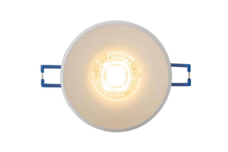  Светильник 10Вт GU10 IP20 встраив. алюм./пластик. бел. DENKIRS 615245 фото в каталоге от BTSprom.by