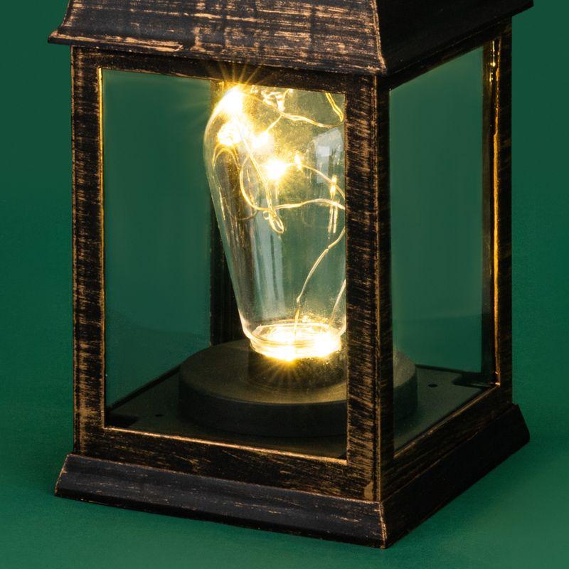 Фонарь декоративный 10.5х10.5х22.5см тепл. бел. со свечкой корпус бронз. Neon-Night 513-053 фото в каталоге от BTSprom.by  Фонарь декоративный 10.5х10.5х22.5см тепл. бел. со свечкой корпус бронз. Neon-Night 513-053 фото в каталоге от BTSprom.by