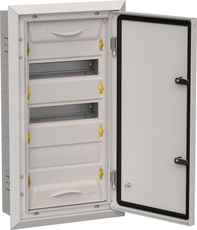корпус щрв-36 (1х36) titan 5 630х365х130 ip31 метал. сер. iek ti5-50-v-036-31-7035 от BTSprom.by