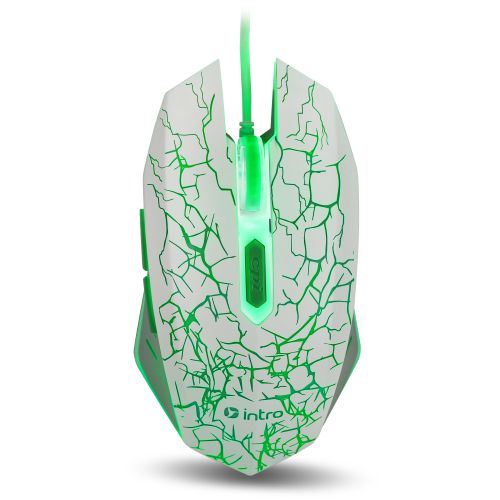 Мышь MG610 игровая проводная 1200-3600dpi бел. Intro Б0056136 фото в каталоге от BTSprom.by