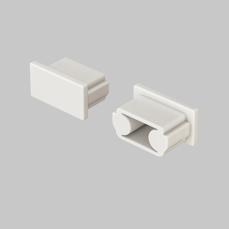  Комплект заглушек для профиля ALM001S-2M (уп.10шт) Maytoni ALM001EC фото в каталоге от BTSprom.by