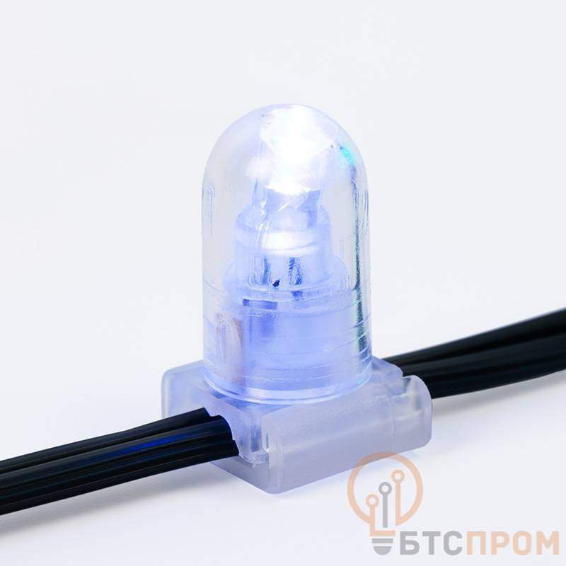  Гирлянда светодиодная "LED ClipLight" 1.5м 665LED син. 80Вт 12В IP65 провод черн. (уп.100м) Neon-Night 325-123 фото в каталоге от BTSprom.by