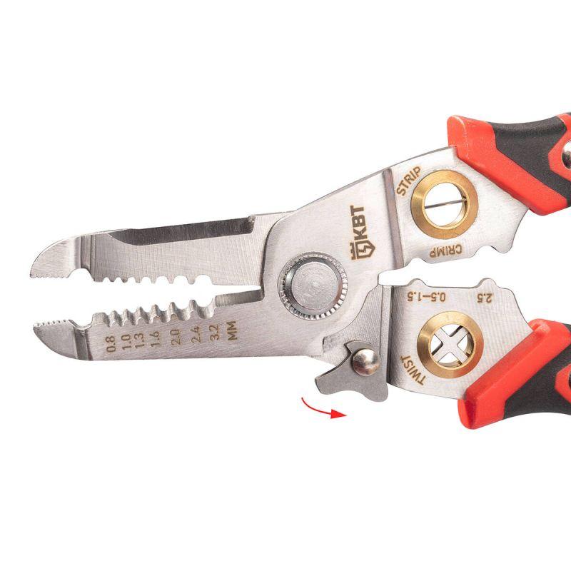  Инструмент для снятия изоляции WSS-02 ПРОФИ КВТ 102399 фото в каталоге от BTSprom.by