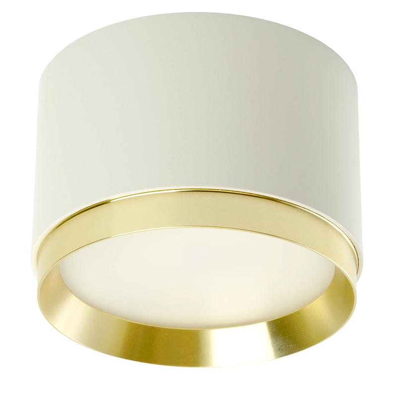 светильник потолочный 12вт 230в gx53 бел. + зол. hl459 feron 52022 от BTSprom.by