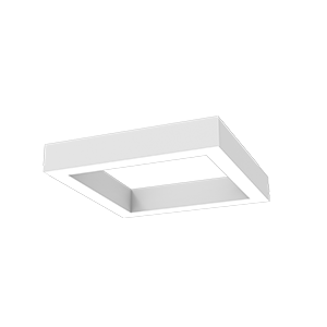 светильник светодиодный х-line 575х575х100 40вт 3000к 4200лм квадратный подвесной с опаловым рассеив. ral9003 бел. муар varton v1-r0-1s828-02op0-4004030 от BTSprom.by