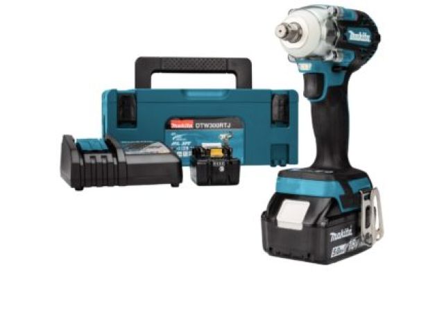 аккум. ударный гайковерт makita lxt dtw300sf1j makpac (18.0 в, 1 акк., 3.0 а/ч li-ion, посадочн. квадрат 1/2 ", 330 нм) dtw300sf1j от BTSprom.by