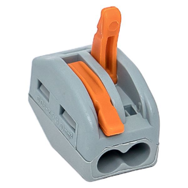  Клемма строительно-монтажная СМК 222-412 с рычагом 2 отверстия (блист.20шт) PROxima EKF plc-smk-412b-20 фото в каталоге от BTSprom.by