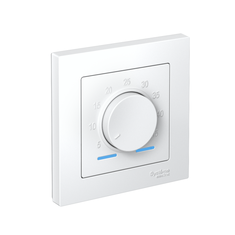 термостат электронный atlasdesign 16а для теплого пола с датчиком +5-+35град.c в сборе бел. se atn000138 от BTSprom.by