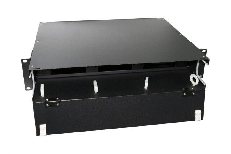 патч-панель 19дюйм fo-19bx-2u-f0-6хslt-w120h32-emp универс. пустой корпус 2u фиксир. рама горизонт. 6 слотов (3х2) вмещает 6 fpm панелей с адаптерами или 6 css оптич. кассет 120х32мм hyperline 48169 от BTSprom.by