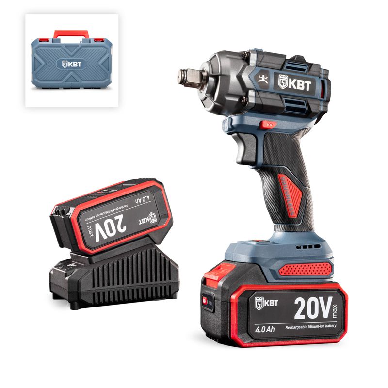 гайковерт аккумуляторный бесщеточный wb-20-500 серия профи квт 102594 от BTSprom.by