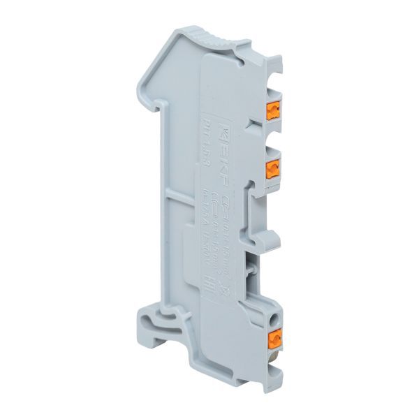колодка клеммная пружинная 1.5 push-in 3 вывода сер. ekf pit-1.5-3 от BTSprom.by