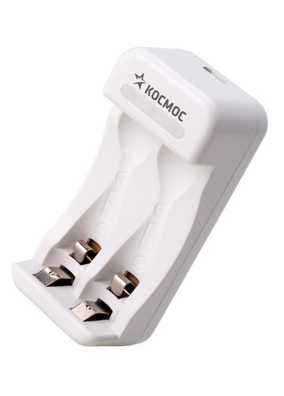 устройство зарядное для аккум. батареек aa; aaa 2 слота космос koc801usb от BTSprom.by