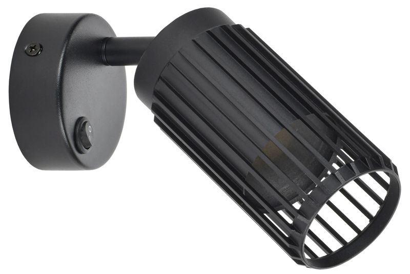 светильник 4212 настенный gu10 черн. iek lt-ubb0-4212-gu10-1-k02 от BTSprom.by