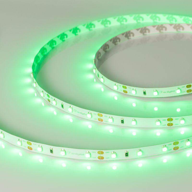 лента светодиодная rt-a60-8mm 12v green 4.8вт/м ip20 2835 открыт. (уп.5м) arlight 010520(2) от BTSprom.by