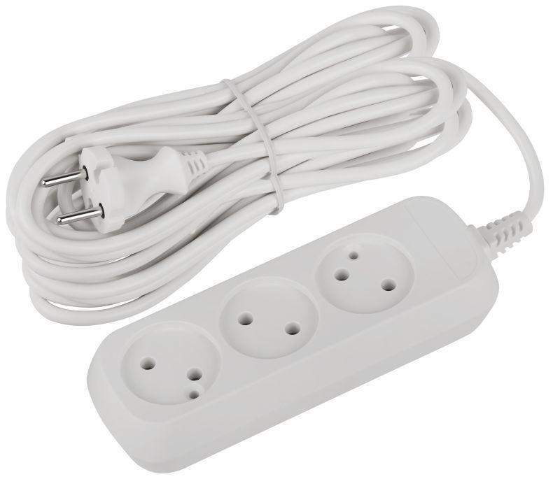 удлинитель 3х10м без заземл. пвс 2х1 udl-10-3100 greenline эра б0065024 от BTSprom.by